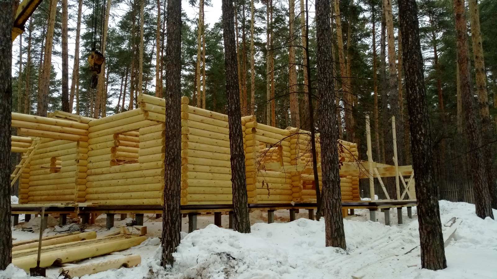 Строительство домов и дач из бревна в Ульяновске